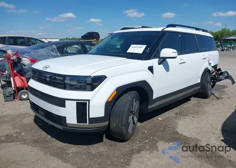 2025 Hyundai Santa Fe Limited from USA, damaged, VIN 5NMP44GL8SH085876